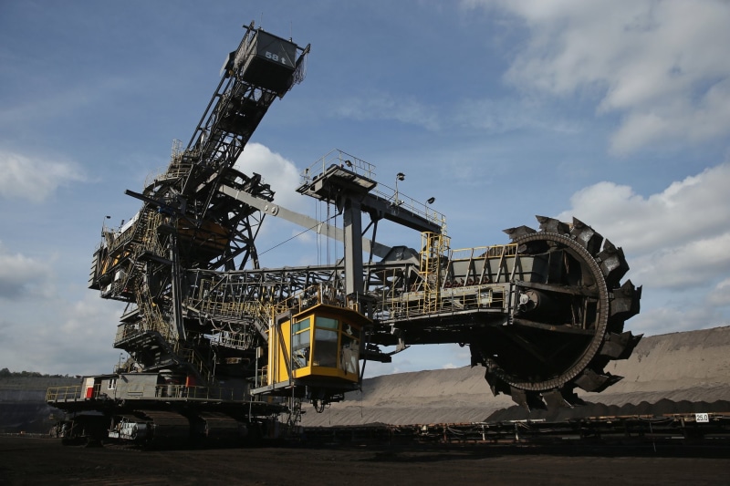 Mining, Vehicles, Bucket Wheel Excavator, Coal Mine, 1080P