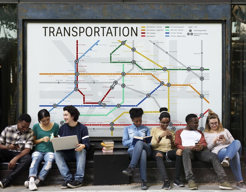 vehicle, public transportation, education, 4K, infrastructure, vehicular, teenage boys, communication, transportation, day, child, transported, people
