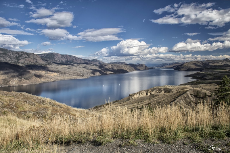 kamloops, nature, reflets, untitled, montagne, nuages, Colombie, lac, mountain, British  Columbia, Ciél, mountain Range, Eau, blue, scenics, landscape
