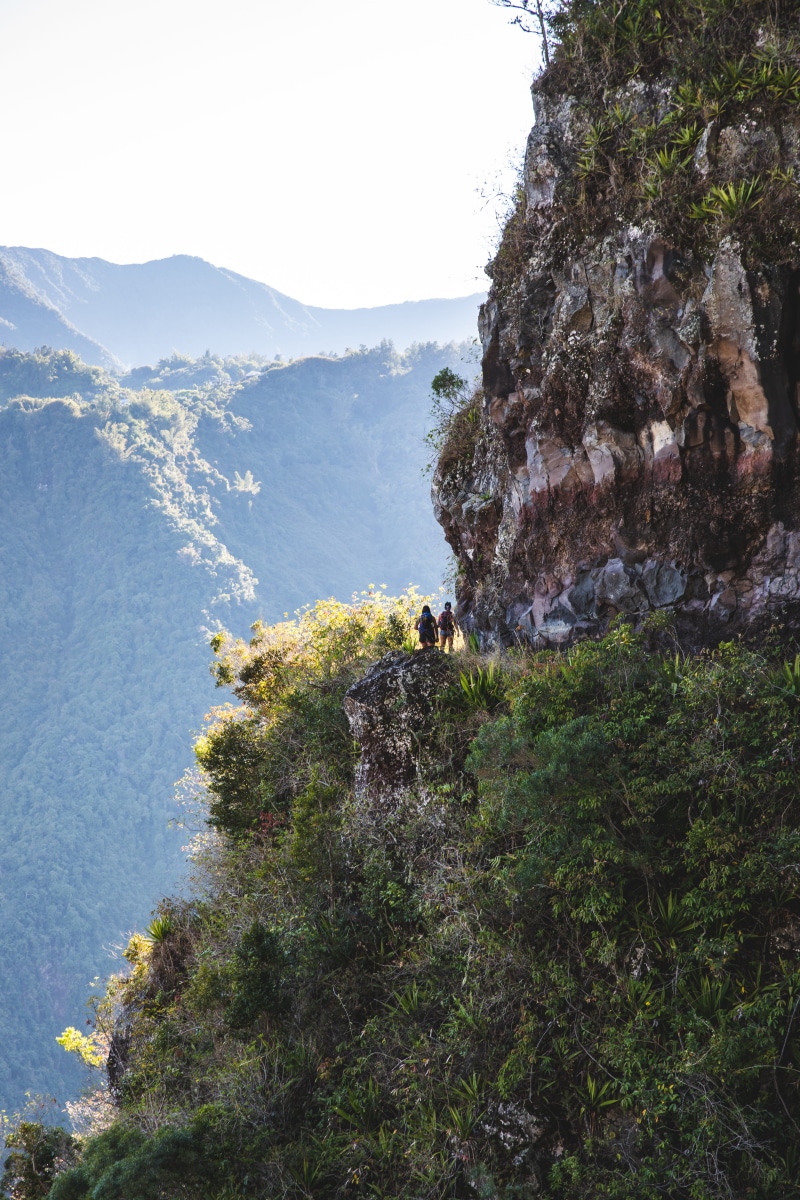 day, montagnes, water, randonnée, growth, formation, solid, land, sky, reunion island, plant, rock formation, no people, cirque de mafate, mafate, 5K