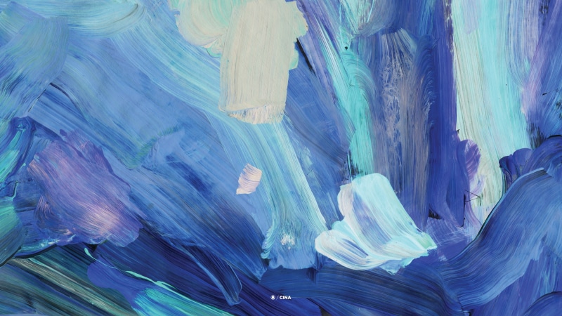 painting, Michael Cina, Ghostly International, 2K