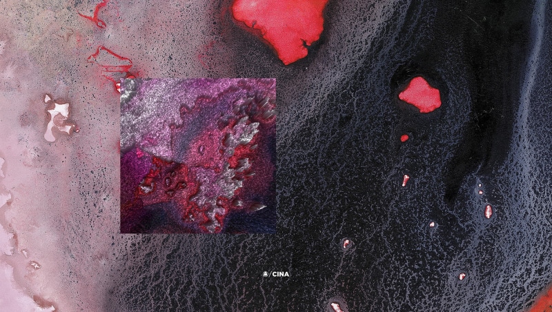 fluid, Michael Cina, digital, abstract, Ghostly, textured, shapes, vibes, 1080P