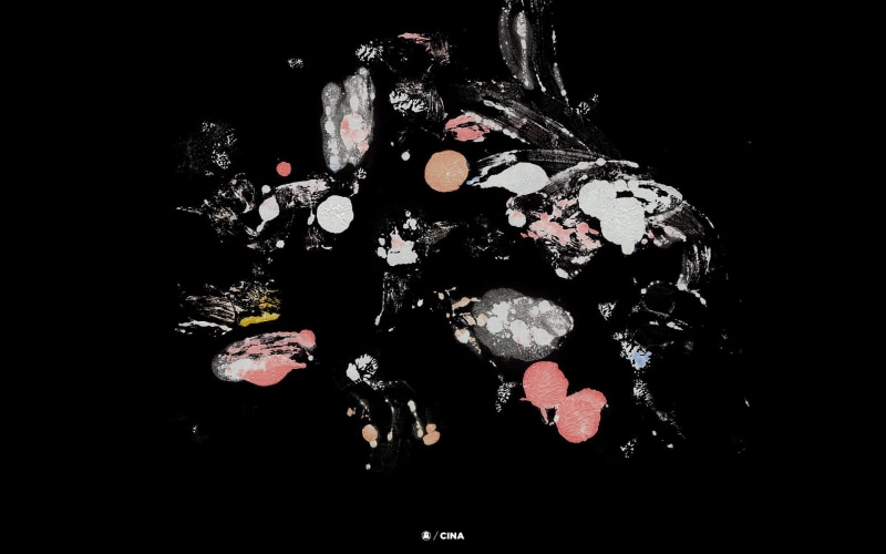 digital art, abstract, texture, Michael Cina, 1080P, dark
