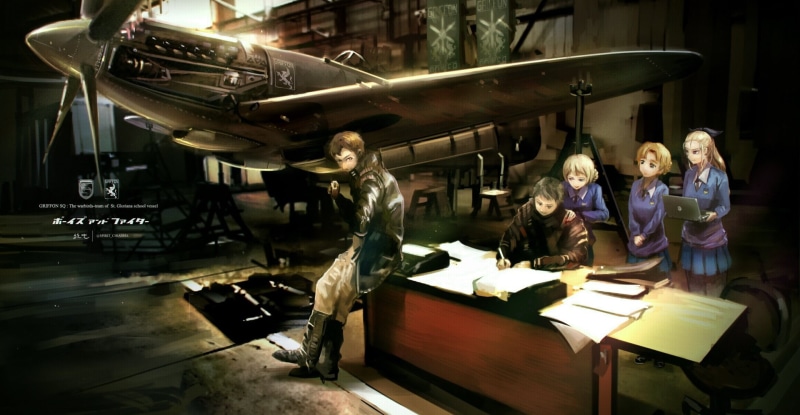 Darjeeling (Girls und Panzer), Assam (Girls und Panzer), Orange Pekoe (Girls und Panzer), Anime, Girls und Panzer, 1080P
