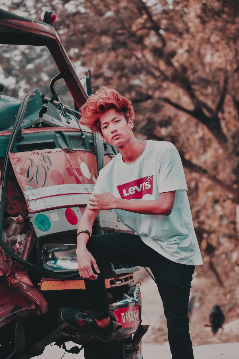 day, mode of transportation, 5K, fashion boy, portrait, shorts, tire, young men, sibsagar, person, beautiful woman, real people, transportation, young adult