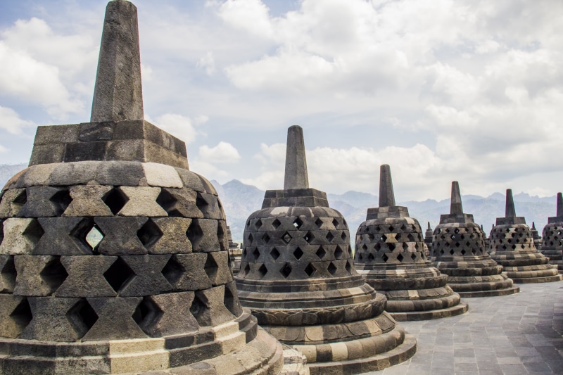stupa, ornate, history, temple, candi, tourism, building exterior, architecture, building, indonesia, borobudur, built structure, architectural, place of worship
