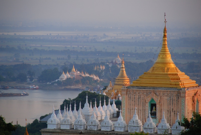 belief, myanmar, body, stupa, aerial, architecture, spirituality, outdoors, 4K, history, photo, built structure, building exterior, sky, building, burma