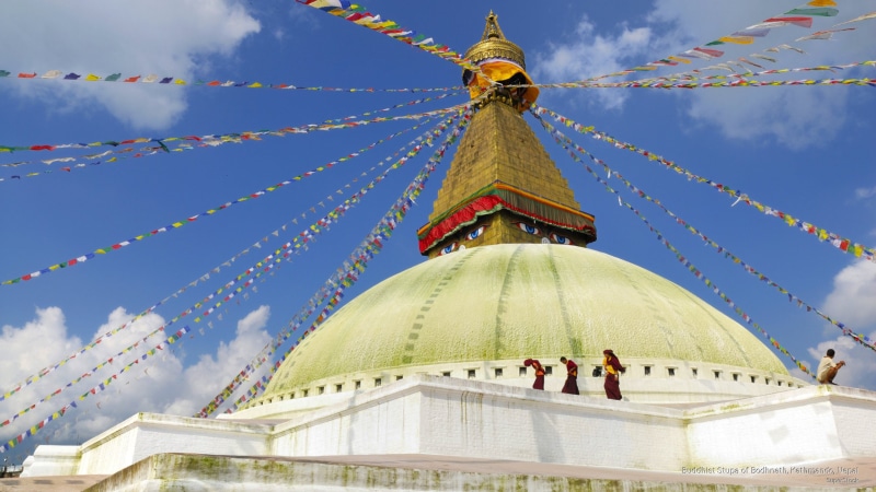 Asia, nepal, 2K, kathmando, stupa, buddhist, bodhnath
