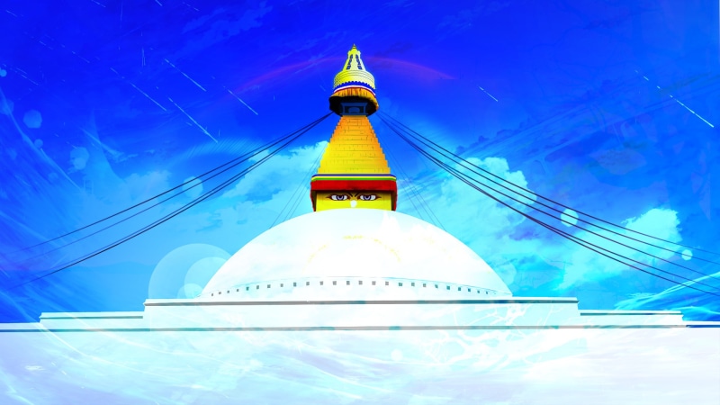 Stupa, Temple, 1080P, Temples, Buddhism, Boudhanath, Buddhist Temple