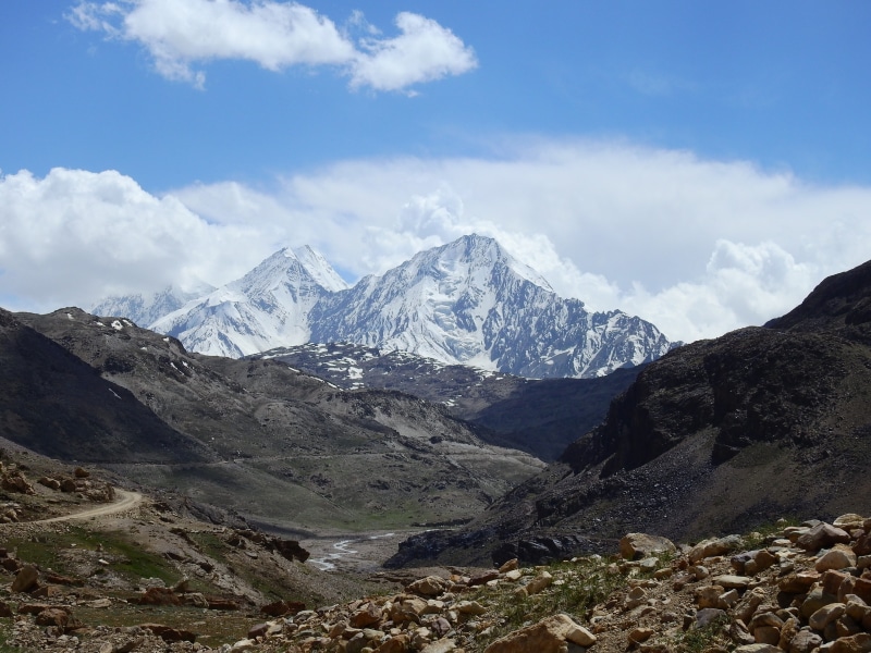 cold temperature, himachal pradesh, 4K, non-urban scene, sky, mountain peak, himalayas, mountains, spiti, physical geography, formation, no people, scenics - nature