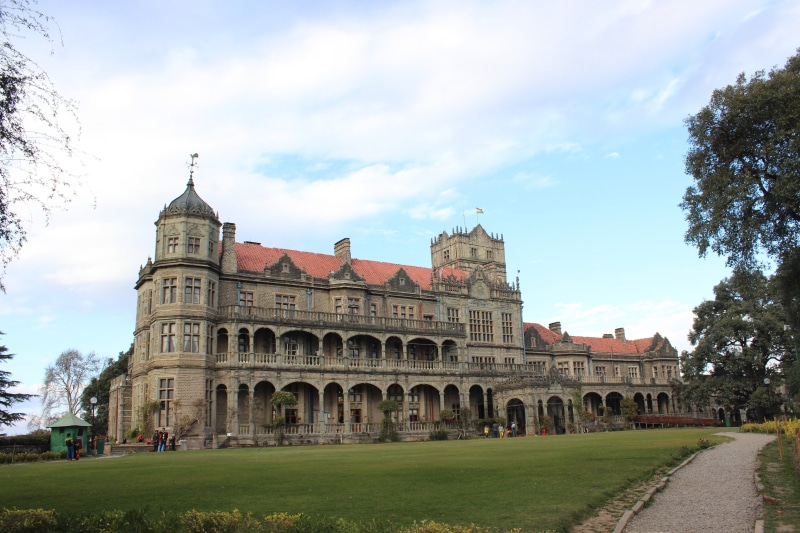 day, sky, building, incidental people, cloud - sky, shimla, history, architecture, tree, place of worship, himachal, built structure, india, belief, building exterior