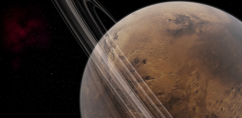 Solar System, planet, 2K, digital art, space, Mars, space art