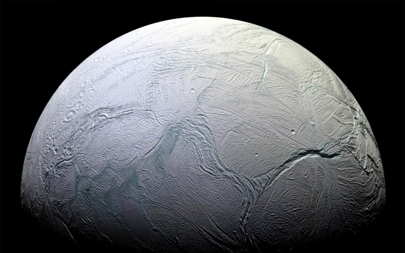 Planet, 1080P, Saturn, Moon, Sci Fi, Enceladus