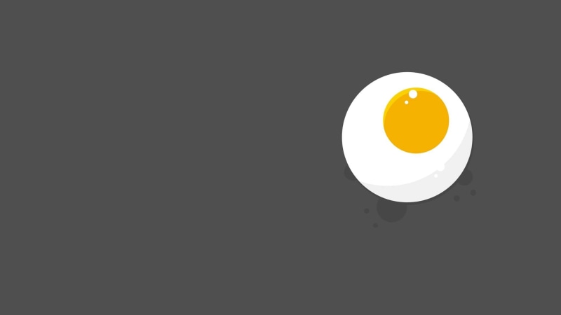 white color, cut out, food and drink, still life, no people, indoors, copy space, black background, 1080P, healthy eating, food, egg yolk, close-up, egg