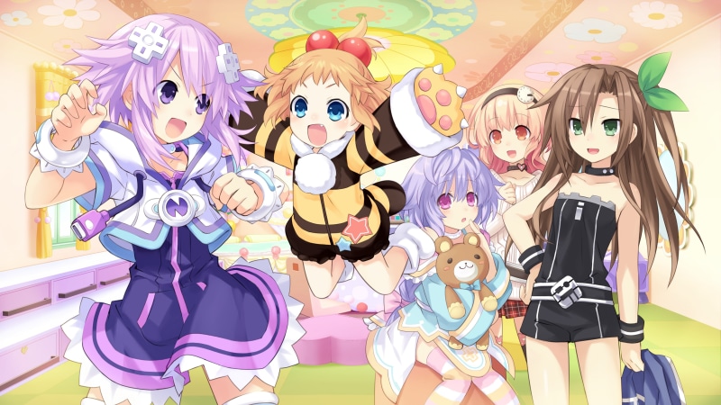 girls, multi colored, celebration, Neptune (Hyperdimension Neptunia), women, child, Hyperdimension Neptunia, fun, enjoyment, females, childhood, event