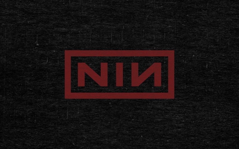 red, sign, Nine Inch Nails, communication, safety, indoors, capital letter, arrow symbol, wall - building feature, message, warning sign, no people, backgrounds