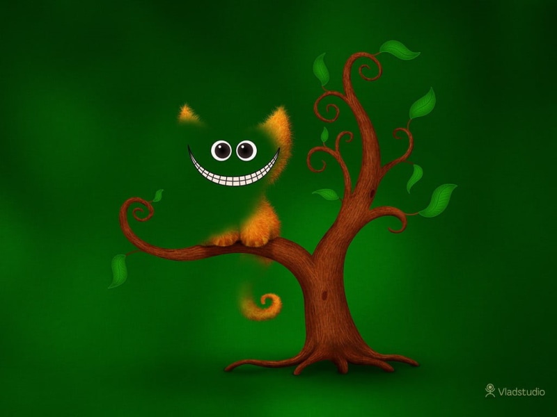 colored background, creativity, green color, nature, animal representation, cat, cut out, indoors, green background, studio shot, one animal, trees, plant