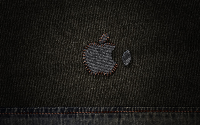 2K, minimalism, denim, Apple Inc., Vladstudio
