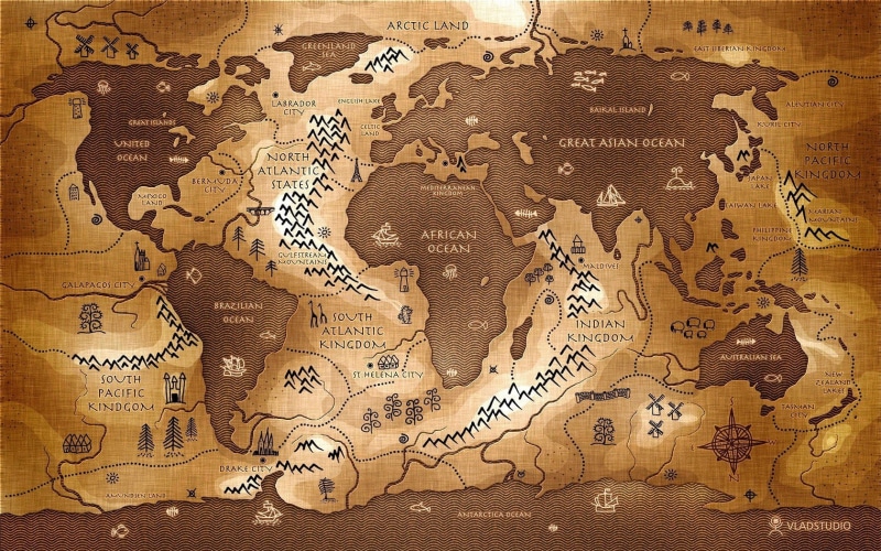 communication, text, travel, map, indoors, world map, tourism, ancient, pattern, 720P, travel destinations, western script, architecture, physical geography