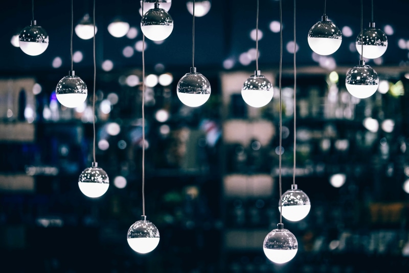 round, store, glass - material, lighting equipment, no people, sphere, decoration, dark, ball, night, lamp, photography, creativity, art, christmas ornament