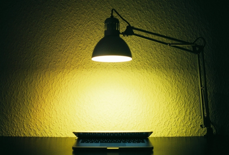 illuminated, bright, laptop, lighting Equipment, glowing, decoration, hanging, built structure, 720P, electric light, low angle view, light fixture, light
