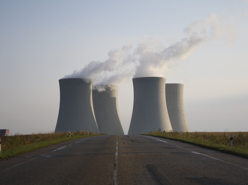 pollution, sky, cooling tower, smoke - physical structure, uranium, factory, direction, the way forward, charcoal, industry, no people, outdoors, air pollution
