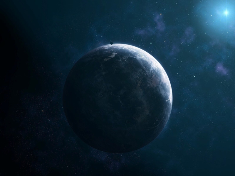 star, light, komos, satellite, planet, 1080P