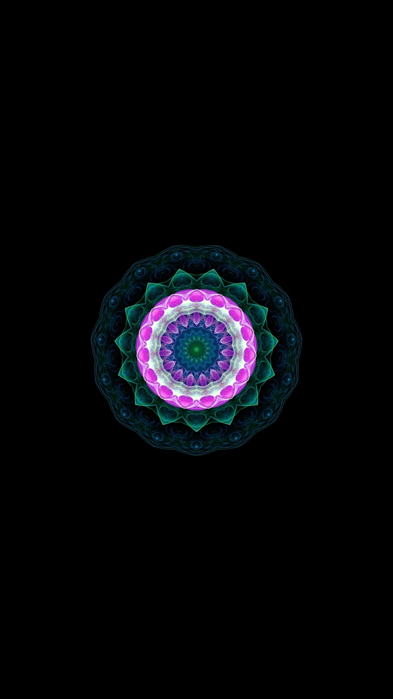mandala, patterns, 5K, fractal