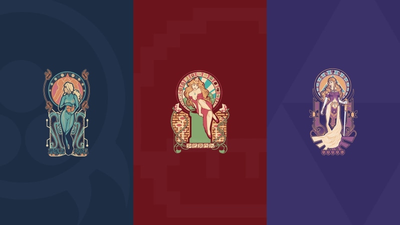 creativity, collage, indigenous Culture, Nintendo, blue, Metroid, cultures, Princess Zelda, spirituality, wall - building feature, computer Graphic, male likeness