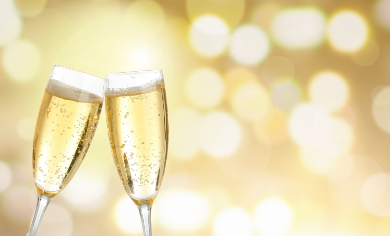 no people, party, freshness, greeting card, champagne glasses, new years eve, drink, party - social event, new years day, new years greetings, close-up