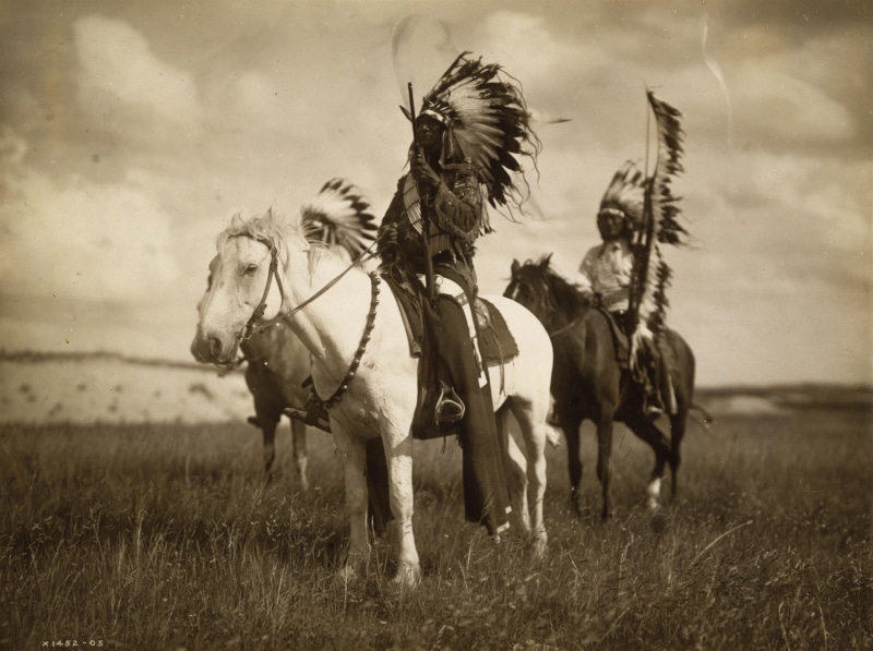 native Americans, black And White, culture, face paint, day, man, lifestyle, animal, working animal, outdoors, three, animal wildlife, headgear, 2K, chief