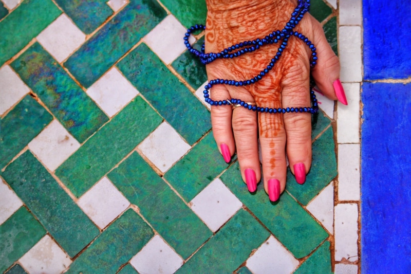 repeat, elegant, tile, nail, pattern, ceramic, turkish, indian, moroccan, tradition, style, ornate, low section, model, jewelry, high angle view, fashion