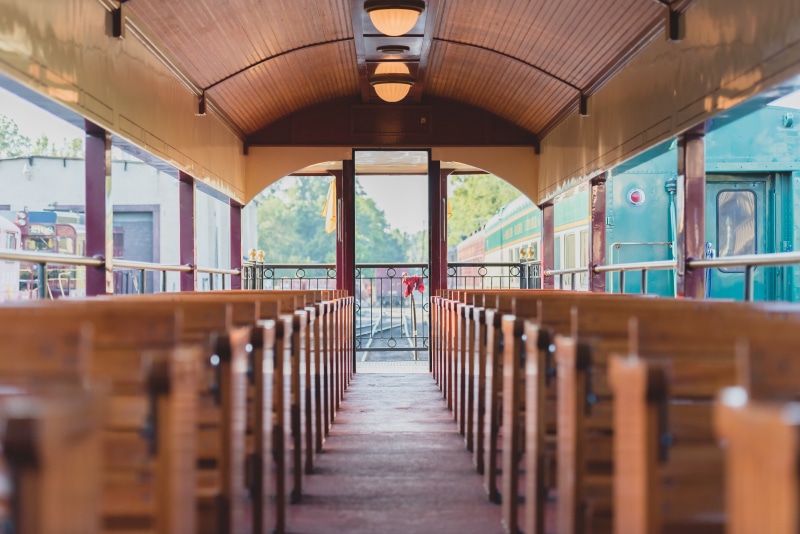 transportation, seat, focus, restaurant, mode of transportation, building, ceiling, architecture, photography, brown, university, chair, no People, table