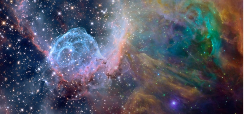 multi colored, Big Dog, planetary fog, night, divinity, globe, collage, cloud - sky, space, dust, nature, cassiopeia, fantasy, world, Orion Nebula, world universe