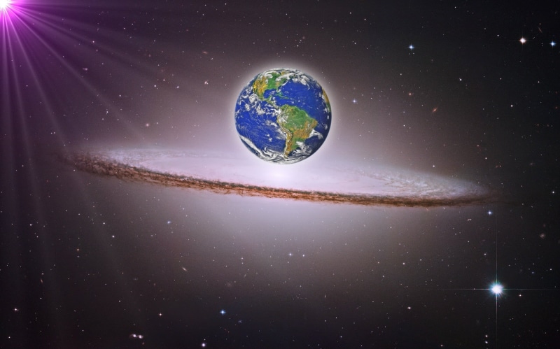 star - Space, spirit space, divinity, moon, world universe, planet earth, photo montage, world, planetary fog, canis major, fantasy, science fiction, planet