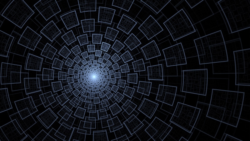 science, geometric Shape, glowing, internet, concepts, low angle view, tunnel, computer Graphic, illuminated, backgrounds, digitally Generated Image