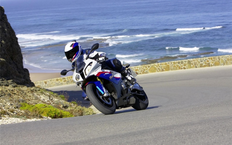 motorcycle, white, bmw s1000rr, rotation, sport, blue, srr, speed, 1080P, type, bmw