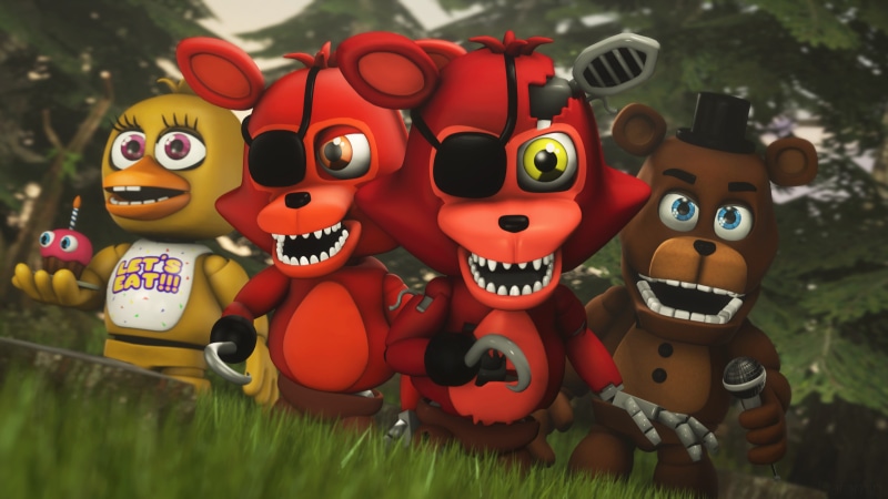 px, games, 4096x2304 px, freddys, Video Games, cars, x, nights, 4K, five, video, ferrari, hd, art, Five Nights At Freddys