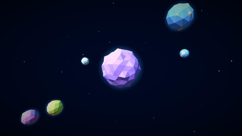 4096x2304 px, space, 4K, stars, planet, digital art, galaxy