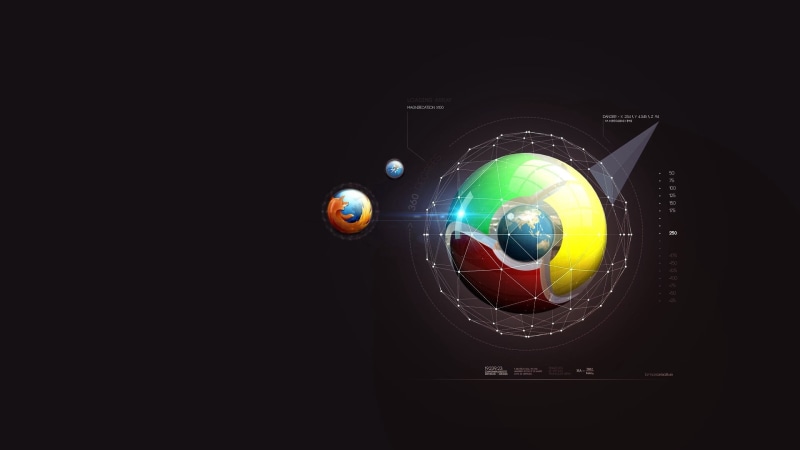 business, sphere, no people, backgrounds, black background, blue, multi colored, firefox, technology, internet, arts culture and entertainment, browsers