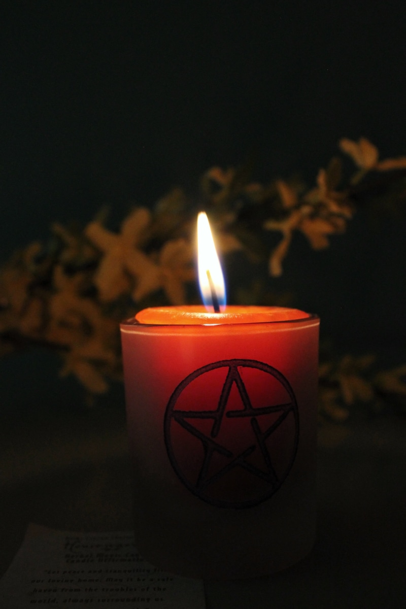 esoteric, wicca, mystic, mystery, necromancy, heat - temperature, sorcery, fire, night, fire - Natural Phenomenon, candle, darkroom, flame, ancient, amber avalona