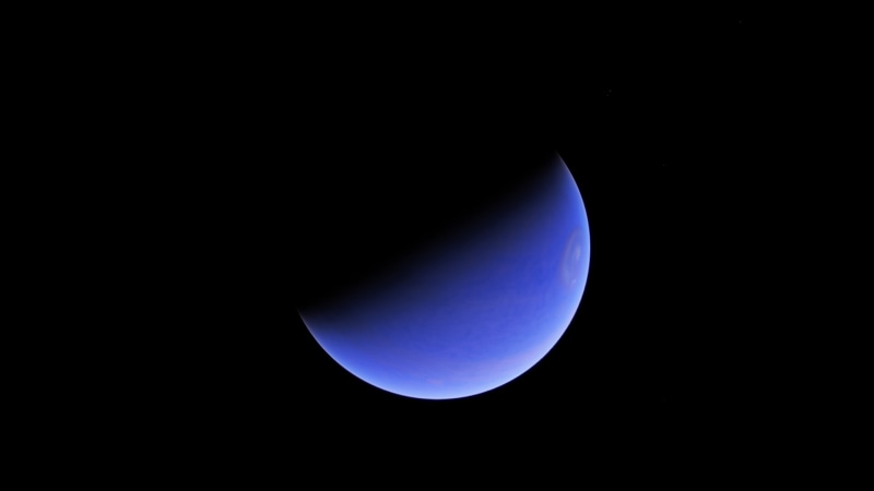nature, dark, blue, beauty in nature, Neptune, moon, eclipse, 1080P, science, planet - space, half, natural phenomenon, astronomy, planet, Space Engine