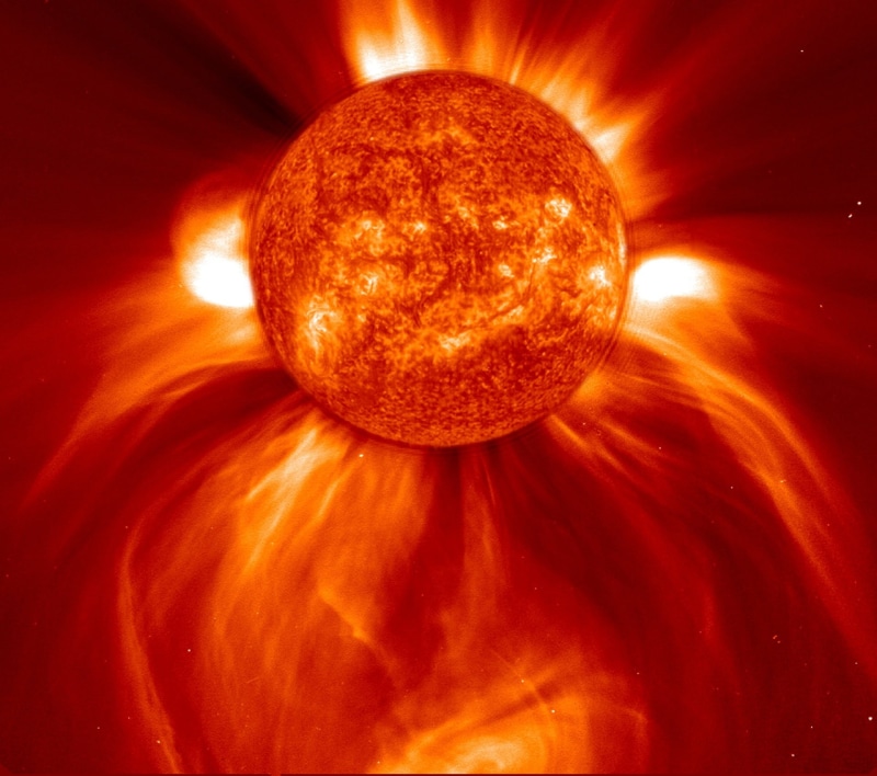 solar system, shiny, coronal mass ejection, solar flare, universe, hot, day, energy, 1080P, magnetic field, no people, light - natural phenomenon, planet - space