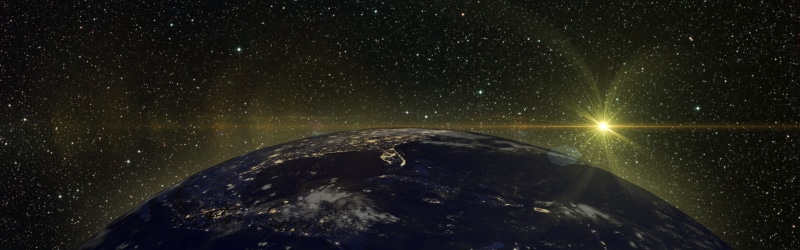 space, star - space, light - natural phenomenon, cloud - sky, night, nature, panoramic, backgrounds, no people, planet earth, body of water, satellite view
