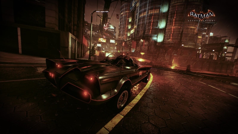 illuminated, Batman: Arkham Knight, Gamer, 720P, built structure, building exterior, night, city life, video games, outdoors, Warner Brothers, no people