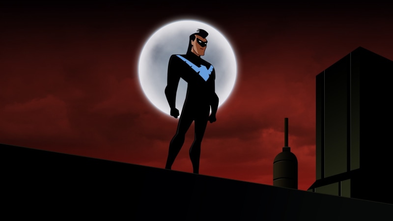 Batman, Batman: The Animated Series, Dick Grayson, DC Comics, Nightwing, Warner Brothers, 1080P