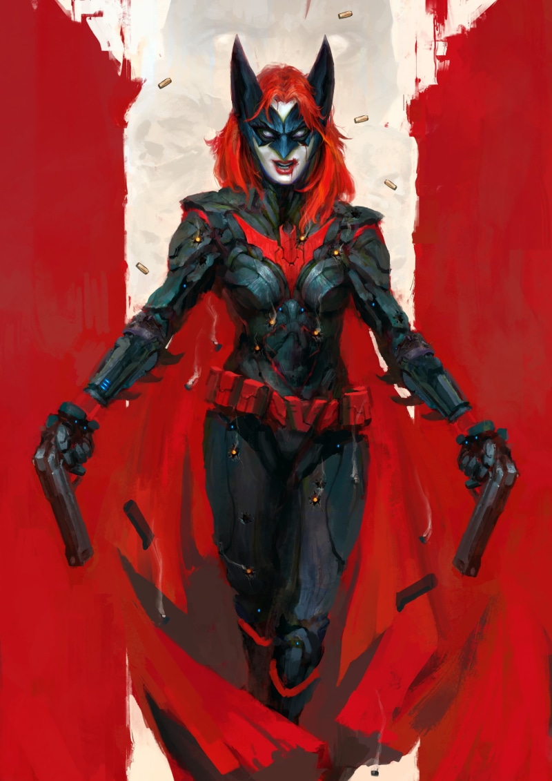 one Person, carnival - celebration event, illustration, devil, Batwoman, aggression, paint, mask, Comic Girls, spooky, men, people, mask - disguise, costume