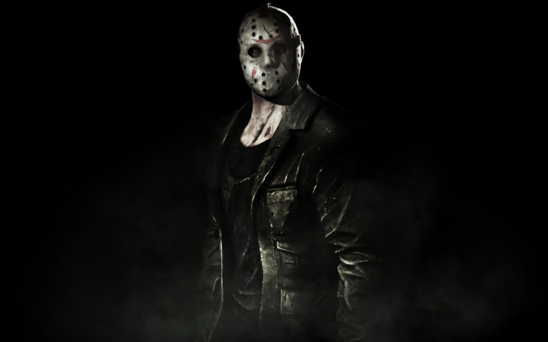 three quarter length, one Person, men, mask, black Color, people, young adult, voorhees, adult, mortal kombat x, human Face, looking at camera, spooky