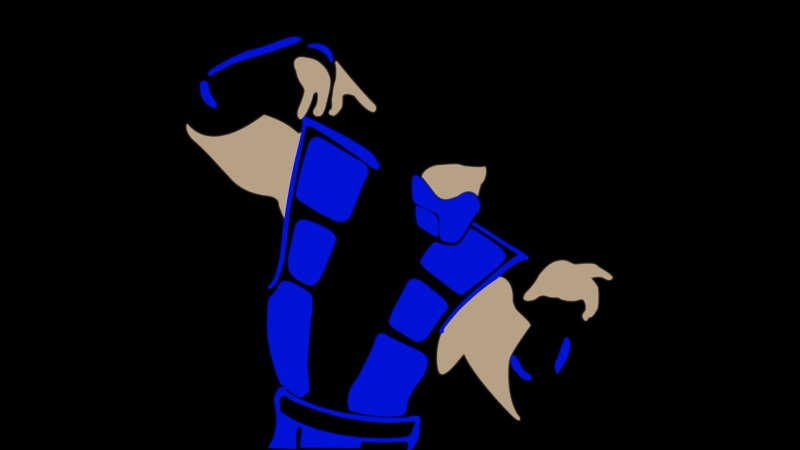 1080P, Minimalist, Mortal Kombat, Ninja, Sub-Zero (Mortal Kombat), Mask