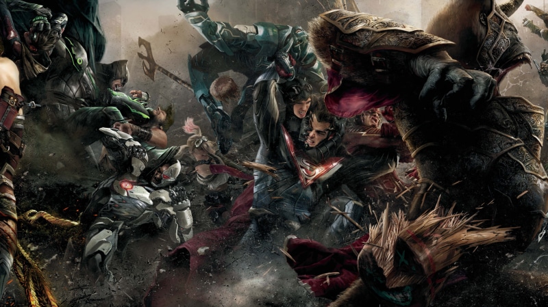 5K, injustice gods among us, 4k, batman, 5k, hd, games, superheroes, superman